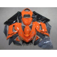 ABS Carenado Kawasaki ZX6R 2005-2006 - Naranja Negro Ninja