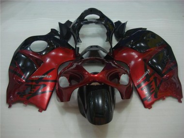 ABS Carenado Suzuki GSXR 1300 Hayabusa 1996-2007 - Rojo Negro