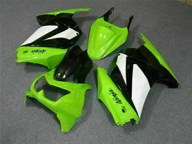 ABS Kits Carenado Kawasaki EX250 2008-2012 - Verde Negro Ninja