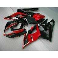 ABS Kits Carenado Suzuki GSXR 1000 K5 2005-2006 - Rojo Negro