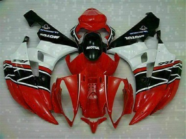 ABS Kits Carenado Yamaha R6 2006-2007 - Rojo Blanco