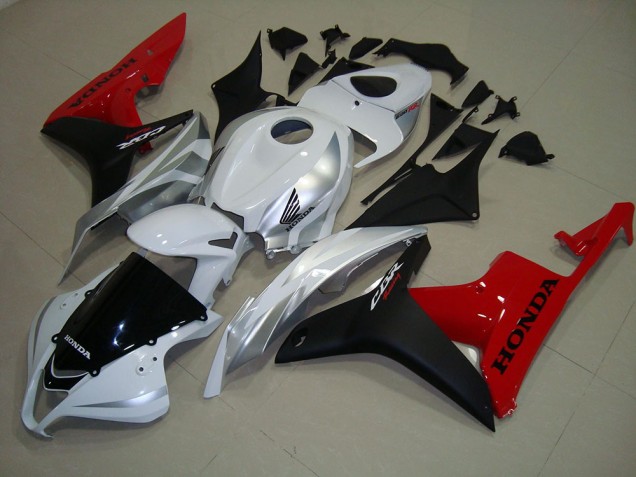 ABS Plástica Honda CBR 600 RR 2007-2008 - Blanco Negro Rojo