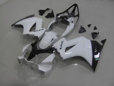 ABS Plástica Honda VFR 800 2002-2013 - Blanco Negro