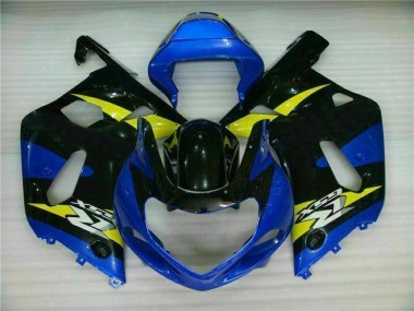 ABS Plástica Suzuki GSXR 600 / 750 K1 K2 K3 2001-2003 - Azul