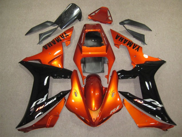 ABS Plástico Honda CBR 1000 RR 2004-2005 - Naranja Negro