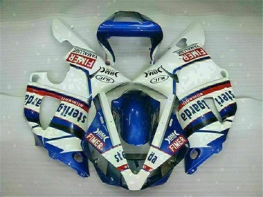 ABS Plástico Yamaha R1 2000-2001 - Azul Blanco