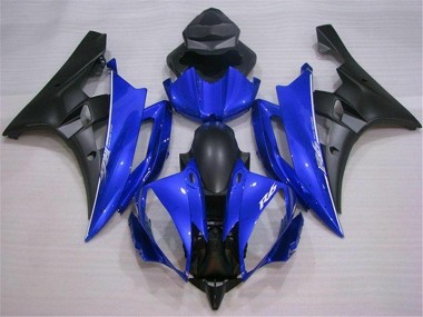 ABS Plástico Yamaha R6 2006-2007 - Azul Negro