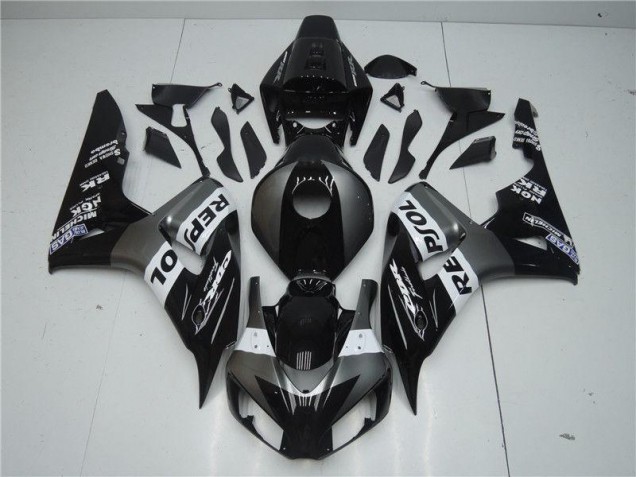 ABS Plásticos Honda CBR 1000 RR 2004-2005 - Gris Negro Repsol