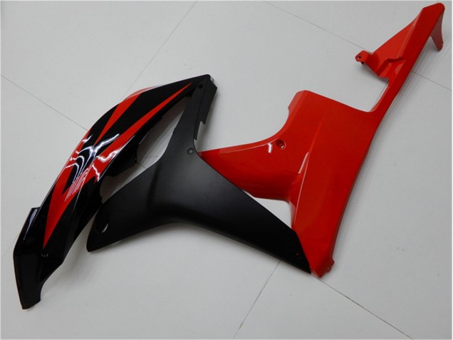 ABS Plásticos Honda CBR 600 RR 2007-2008 - Negro Rojo