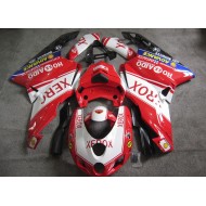 Carenado Ducati 749 2005-2006 - Rojo Blanco Xerox