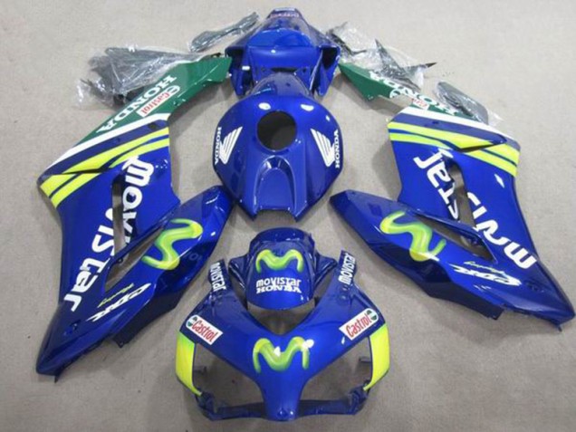 Carenado Honda CBR 1000 RR 2004-2005 - Azul Movistar Castrol