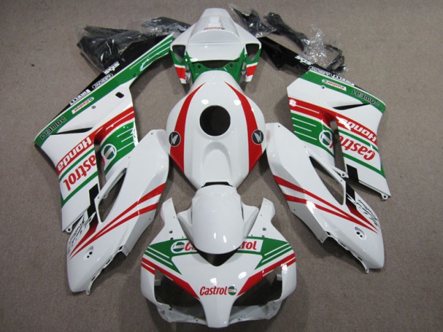 Carenado Honda CBR 1000 RR 2004-2005 - Blanco Rojo Castrol