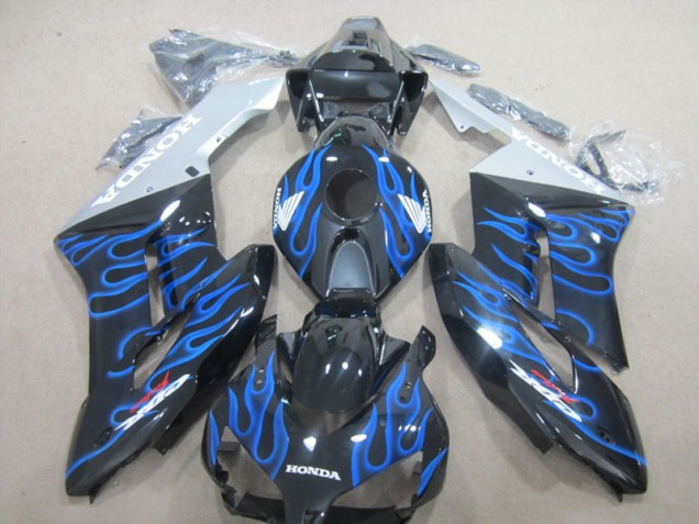 Carenado Honda CBR 1000 RR 2004-2005 - Llama azul negra