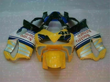 Carenado Honda CBR 600 F4i 2001-2003 - Amarillo Plata Nastro Azzurro