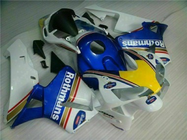 Carenado Honda CBR 600 RR 2003-2004 - Azul Blanco Rothmans