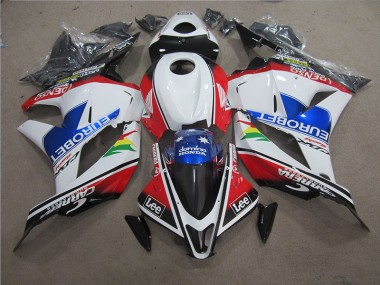 Carenado Honda CBR 600 RR 2009-2012 - Azul Blanco EUROBET Lee