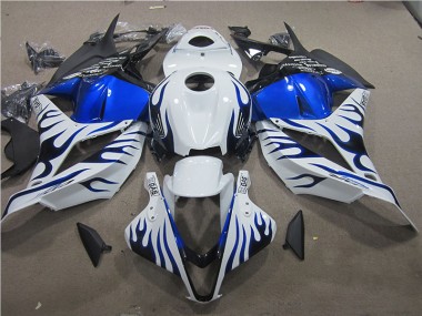 Carenado Honda CBR 600 RR 2009-2012 - Blanco Azul Llama