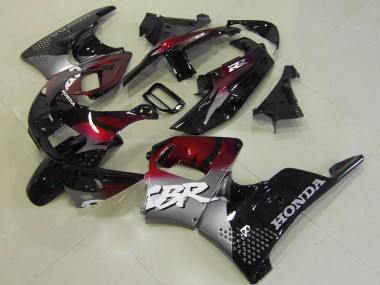 Carenado Honda CBR 900 RR 893 1996-1997 - Rojo Negro Plata