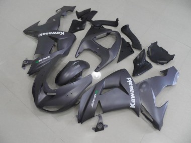 Carenado Kawasaki ZX10R 2006-2007 - Gris con Blanco Calcomanías