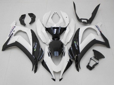 Carenado Kawasaki ZX10R 2016-2019 - Blanco Negro