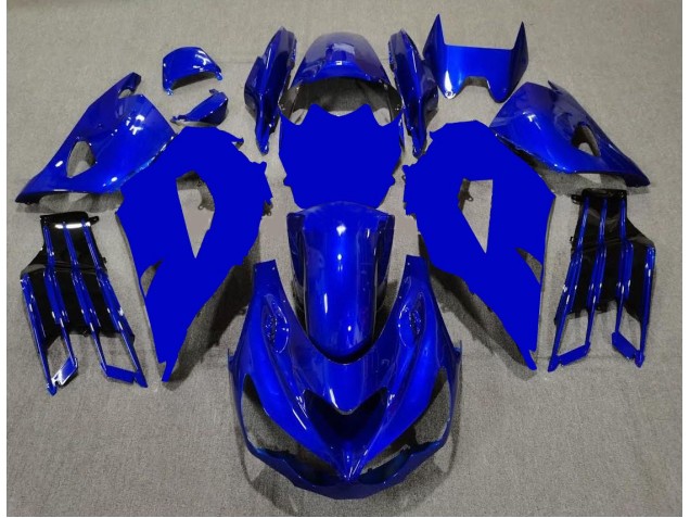 Carenado Kawasaki ZX14R ZZR 1400 2012-2021 - Azul Negro