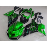 Carenado Kawasaki ZX14R ZZR 1400 2012-2021 - Caramelo Verde & Negro