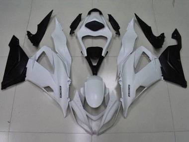 Carenado Kawasaki ZX6R 2013-2018 - Blanco Negro 636