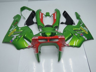 Carenado Kawasaki ZX9R 1994-1997 - Verde Rojo