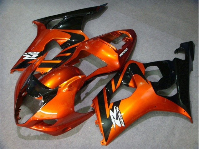 Carenado Suzuki GSXR 1000 K3 2003-2004 - Naranja Negro