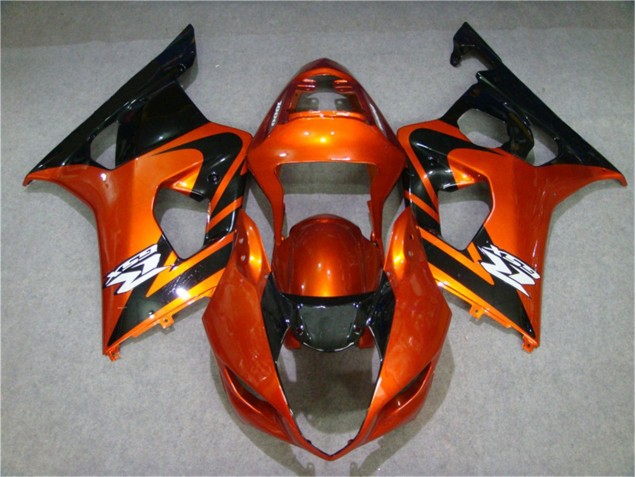 Carenado Suzuki GSXR 1000 K3 2003-2004 - Naranja Negro