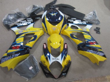 Carenado Suzuki GSXR 1000 K7 2007-2008 - Amarillo Azul