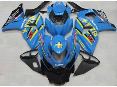 Carenado Suzuki GSXR 1000 K9 2009-2016 - Azul Rizla Hopper