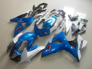 Carenado Suzuki GSXR 1000 K9 2009-2016 - Blanco Azul