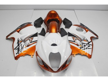 Carenado Suzuki GSXR 1300 Hayabusa 1996-2007 - Blanco Naranja