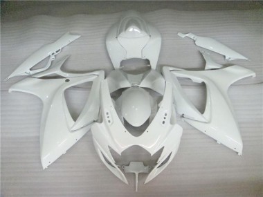 Carenado Suzuki GSXR 600 / 750 K6 2006-2007 - Blanco Perla