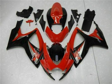 Carenado Suzuki GSXR 600 / 750 K6 2006-2007 - Rojo