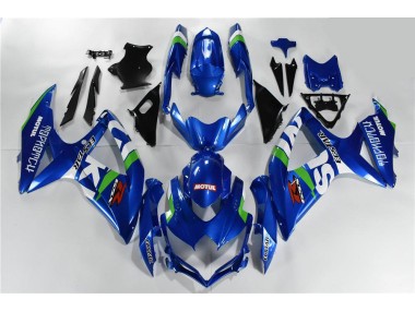 Carenado Suzuki GSXR 600 / 750 K8 2008-2010 - Azul Blanco Verde