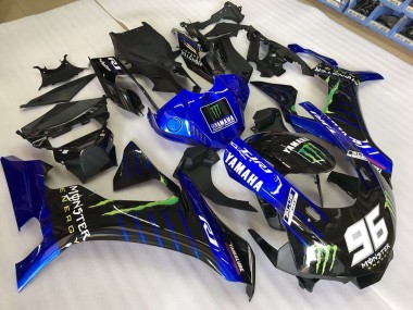 Carenado Yamaha R1 2015-2019 - Monster Energy