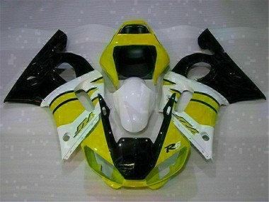 Carenado Yamaha R6 1998-2002 - Amarillo Blanco