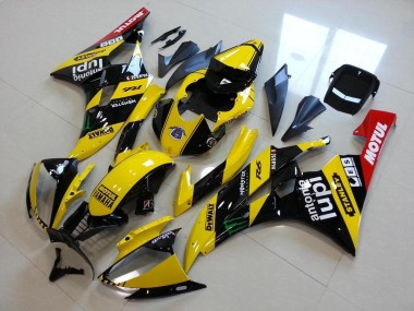 Carenado Yamaha R6 2006-2007 - Amarillo Monster Lupi