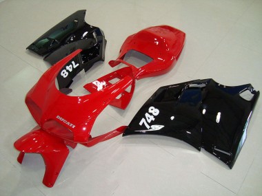 Carrocería Ducati 748 916 996 996S 1993-2005 - Rojo Negro