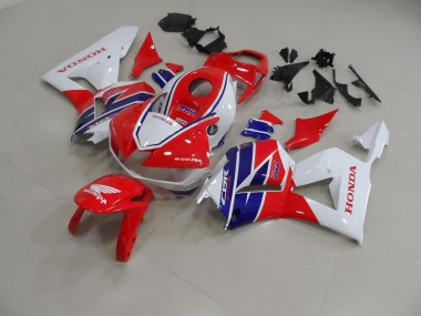 Kit Carenado Honda CBR 600 RR 2013-2021 - Rojo Blanco Azul HRC