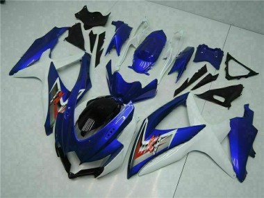 Kits Carenado Suzuki GSXR 600 / 750 K8 2008-2010 - Azul Blanco