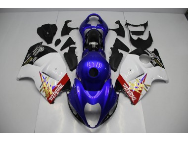 Kits Completo Carenado Suzuki GSXR 1300 Hayabusa 1996-2007 - Azul Blanco