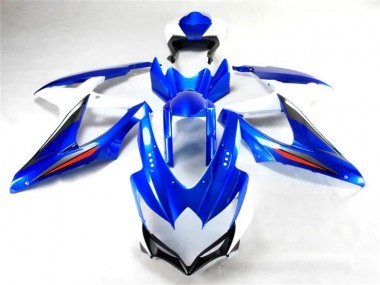 Plástico Suzuki GSXR 600 / 750 K8 2008-2010 - Azul Blanco